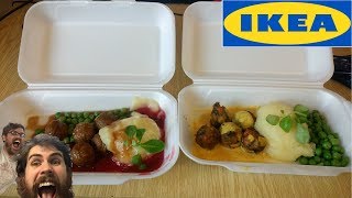 IKEA Gaļas un Veģetārās Bumbiņas  GARŠAS TESTS  🤯 🤯 🤯 [upl. by Mcintyre]