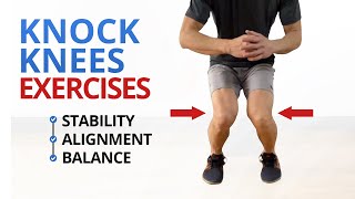 2 Missing Keys amp Exercises to Fix Dynamic Knee Valgus Knock Knees [upl. by Noryd]