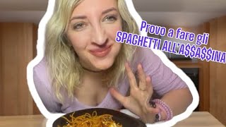 Provo a fare gli spaghetti all’aasina [upl. by Aisatal]