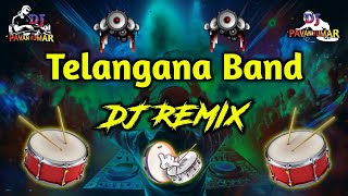 Telangana Band Dj Remix  Telangana Dappulu Band Remix  DJ PAVAN KUMAR FROM DLK [upl. by Alimat]