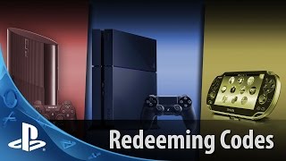 Redeeming Codes  PS4 [upl. by Namya365]