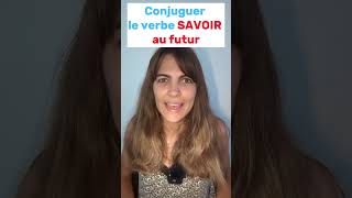 Le verbe SAVOIR  apprends à le CONJUGUER au FUTUR💡💪learnfrench frenchconjugation [upl. by Alig716]