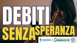 Come LIBERARSI dai DEBITI anche quando pensi che non ci sia più speranza [upl. by Nerrol]