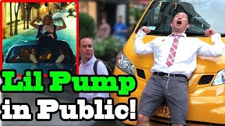 LIL PUMP  quotDrug Addictsquot x quotBossquot  SINGING IN PUBLIC [upl. by Emerald]