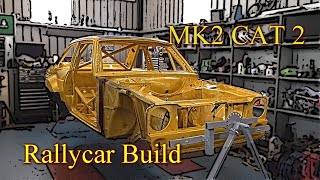 mk2 escort rally car build Cat 2 [upl. by Elimaj]