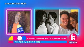 MBalia se convertirá de nuevo en mamá  Gente Regia [upl. by Atinoj458]