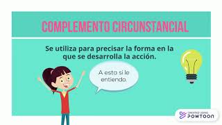 Complemento directo indirecto y circunstancial [upl. by Rufena]