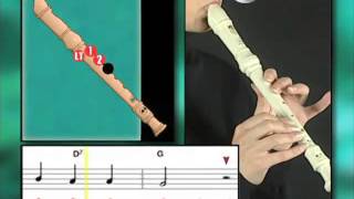 Ex007 How to Play Recorder  Recorder Lessons for Beginners [upl. by Lynea44]