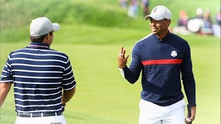 15 Minutes of Amazing Highlights from Friday Fourball  2018 Ryder Cup [upl. by Mosnar207]