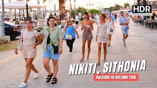 Explore Nikiti Greece In 2024  Walking Tour Of Sithonia Halkidiki 4K HDR [upl. by Morra975]