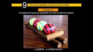 CONSTRUCCION BOLAS MALABARES PELOTAS TENIS l HOW TO BUILD JUGGLING BALLS [upl. by Heather910]