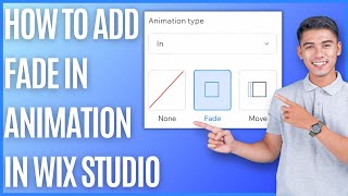 How to Add Fade in Animation in Wix Studio Quick Guide [upl. by Curtice525]