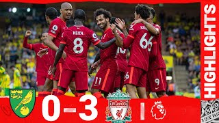 Highlights Norwich 03 Liverpool  Salah sets new opening day record [upl. by Gotcher]