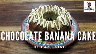 Delicious Banana and Chocolate Cake I The Cake King [upl. by Venn643]