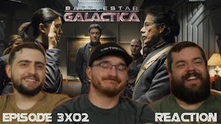 Battlestar Galactica 3x02 Precipice Reaction [upl. by Yreneh]