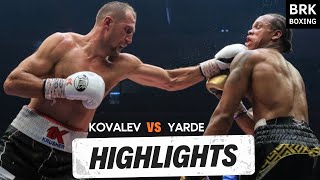 Sergey Kovalev Russia vs Anthony Yarde England  TKO BOXING Fight HD [upl. by Tab]