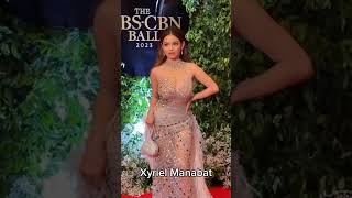 Xyriel Manabat at Abs Cbn Ball 2023 xyrielmanabat shorts abscbnball2023 [upl. by Ahsienom]