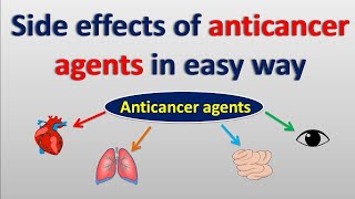 Side effects of Anticancer agents in easy way to remember [upl. by Derick]