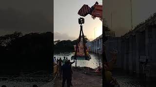 Nashik Ganpati visarjan 2024🥹🌺🫶 youtubeshorts ganpatibappa [upl. by Thorny741]