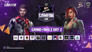 Bingo Nachos x IGL Freefire Max GAMEON CUP  GRANDFINALS DAY 2 [upl. by Mccormac]