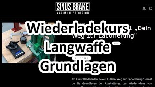 PROMO Wiederladekurs Langwaffe Grundlagen [upl. by Uwkuhceki]