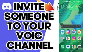 How To Invite Someone To Your Voice Channel On Discord [upl. by Rollin]