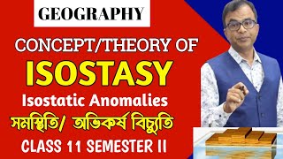 Isostasyconcept of isostasyisostasy definitionisostatic anomaliesgravity anomalyclass 11 geogra [upl. by Salomone]