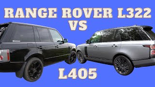 Range Rover Showdown L322 vs L405 Comparison [upl. by Silvain212]