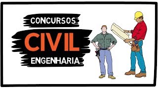 CONCURSO ENGENHEIRO CIVIL OS 7 CONCURSOS MAIS COBIÇADOS  Bizu do Engenheiro 👷‍♂️ [upl. by Maxama247]