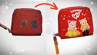 How to Restore Leather Purse 😍🥰  Wallet Leather Repair DIY  Purse Leather Restoration [upl. by Liatnahs]