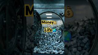 Money vs life 💴💰 thought experiment facts trendingshorts [upl. by Aitselec]