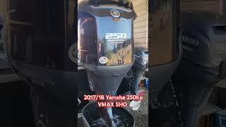 201718 Yamaha 250hp VMAX SHO w tiller handle OutboardMadness outboardmadness [upl. by Hussar]