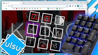 A browser NUMPAD rhythm game  Pulsus [upl. by Sitrik694]