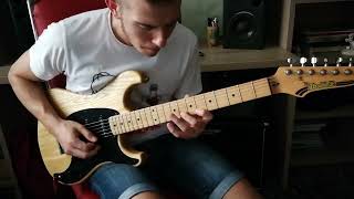 Save Our Love  Malmsteen guitar solo cover [upl. by Beller]