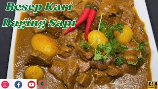 Resep Kari Daging Sapi yang enaak [upl. by Ark]