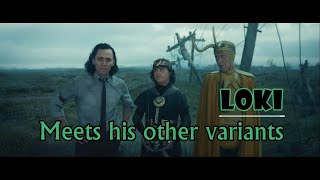 LOKI Meets His Other Variants I Ep 5 I The Actors [upl. by Yesak]