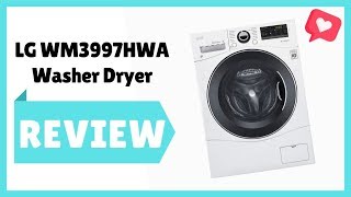 LG WM3997HWA Ventless Washer Dryer Combo Review ✅ [upl. by Lakym675]