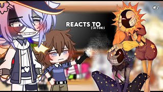 Security breach Reacts to Security Breach All Endings  FNaF  Afton family [upl. by Netsrik100]