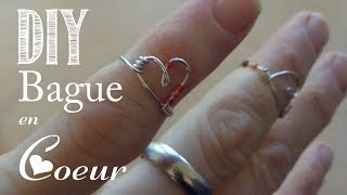 DIY  Bague en Coeur [upl. by Norga968]