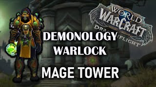 Demonology Warlock  Mage Tower  Dragonflight Season 3 1025  120 Combat Time [upl. by Moser752]