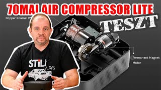 Végre egy normális pumpa 70mai Air Compressor Lite teszt  Totalcar [upl. by Tnairb]