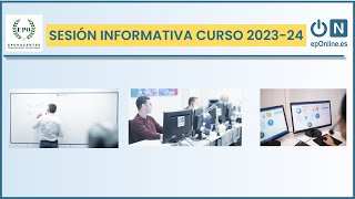 Sesión Informativa curso 202425 [upl. by Peer]