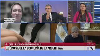 ¿Cómo sigue la economía de la Argentina diez meses de gobierno de Milei [upl. by Adikram]