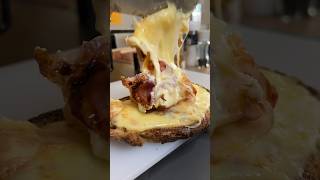 The Cheesiest Raclette Sandwich 🧀 shorts cheese sandwich [upl. by Tiphane]