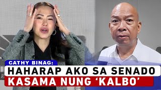 Cathy Binag Haharap sa Senado Kasama si Jonathan Morales [upl. by Stevana]