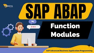 Function Modules in SAP ABAP  Best SAP ABAP Training  Ambikeya [upl. by Clower]