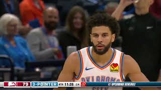 Ajay Mitchell  2024 NBA Preseason Scoring Highlights  OKC Thunder [upl. by Silloh603]