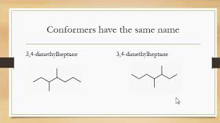 CHM 129 090 Distinguishing between Structural Isomers and Conformers [upl. by Eceer]