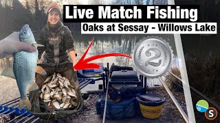 Live Match Fishing  The Oaks at Sessay Willows Lake [upl. by Meletius833]