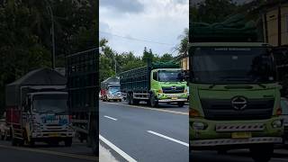 BALAPAN TRUK OLENG VS TRUK TRONTON NGEBUT SANGAT CEPAT shorts trending subscribe [upl. by Netram]